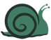 Snail illustration Telù logo